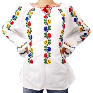 Traditionelles handgemachtes Hemd für Damen