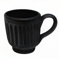 Black Ceramic Espresso Cup