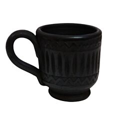 Espressotasje van Zwart Keramiek