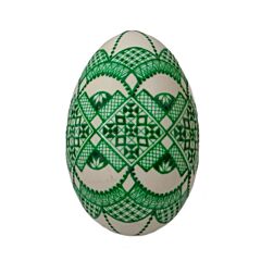 Large Painted Egg