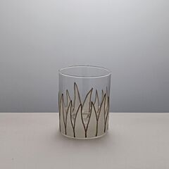 Whisky Glass with Flames