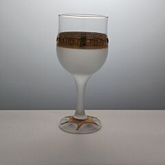 Wijnglas met Goud Motief