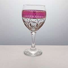 Wijnglas met Rode Band