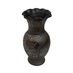 Black Ceramic Vase